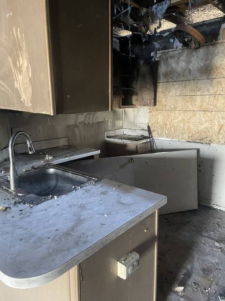 Oakbrooke Fire - Unit 12 Kitchen, Restored - DriForce project photo