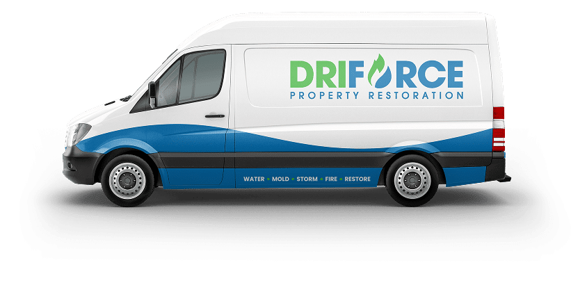DriForce Property Restoration van