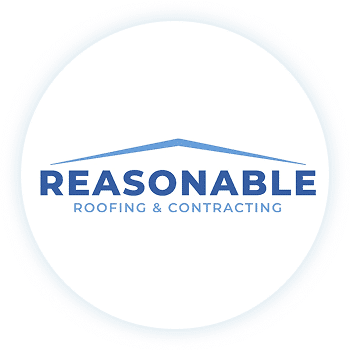 Reasonable roofing logo